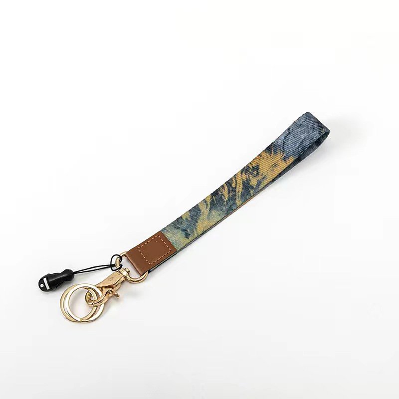 Custom Factory Wrist Lanyards Key Chain Holder Wristlet Keychain Lanyard Phone Key Mobile Lanyard with Logo