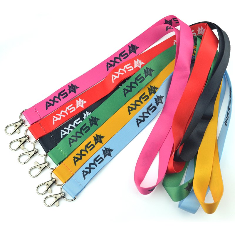 Wholesale Custom Polyester Strap Lanyard Printed Logo Neck Airbus Lanyards For Mobile Phone