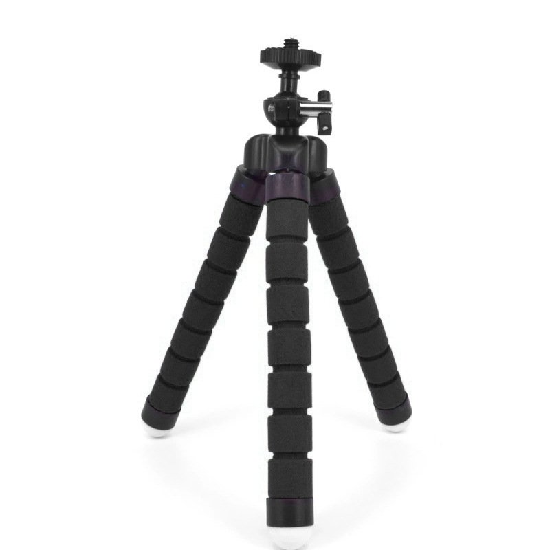 Sponge Mobile Phone Holder Mini Foldable Tripod Flexible Tripods Bracket Selfie Stick Tripod For Camera Accessory