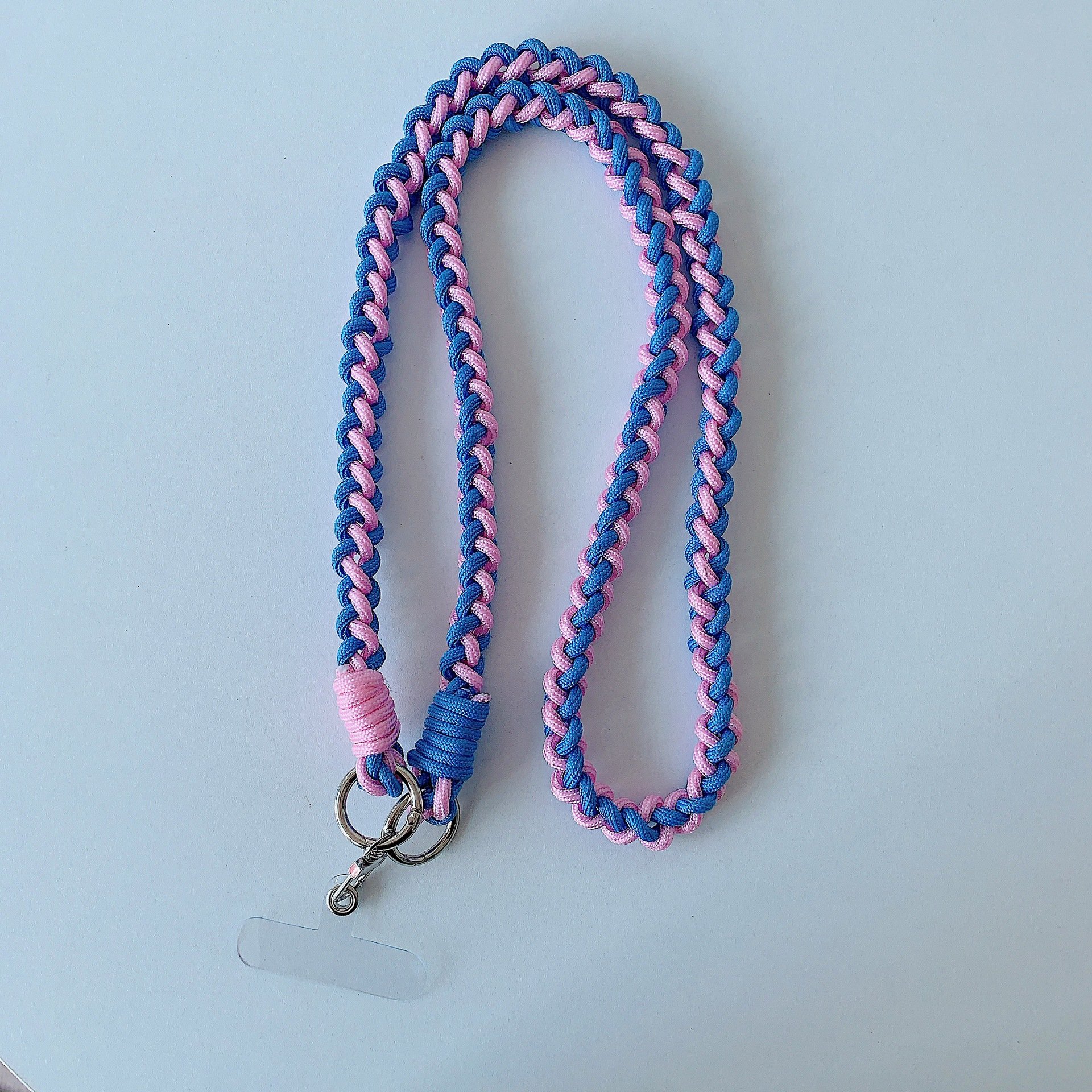 Hot Sale Custom Adjustable Nylon Phone Lanyard Handmade Cell Crossbody Lanyard Universal Phone Neck Strap Mobile Accessories
