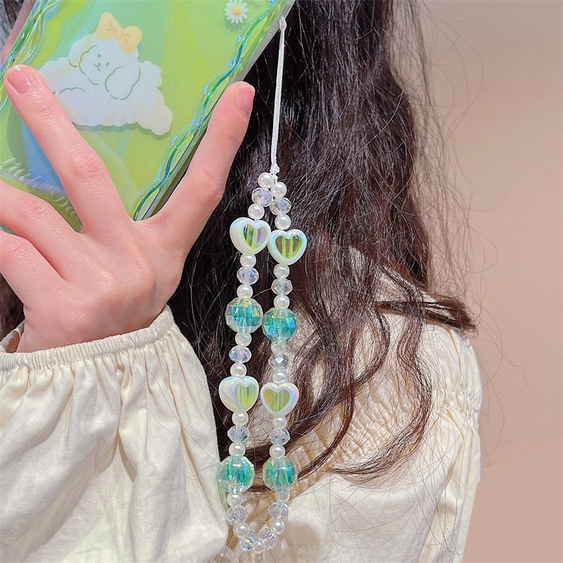 Handmade DIY Cell Phone Accessories Wrist Lanyard Bags Pendant Keychains Mobile Phone Straps