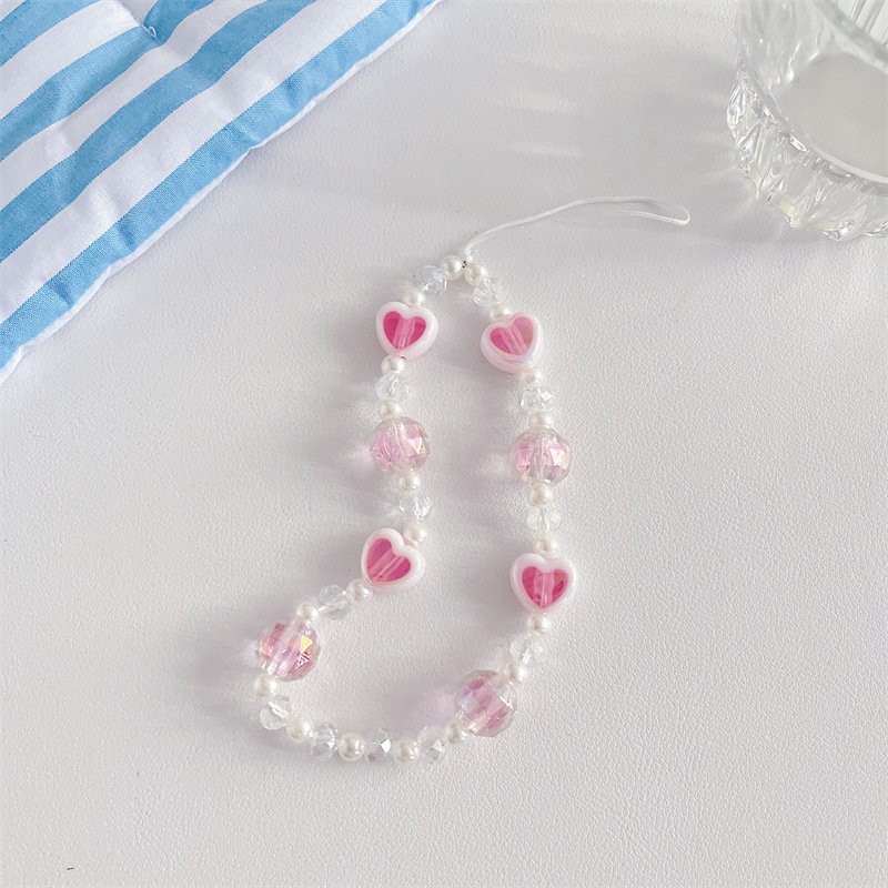Handmade DIY Cell Phone Accessories Wrist Lanyard Bags Pendant Keychains Mobile Phone Straps