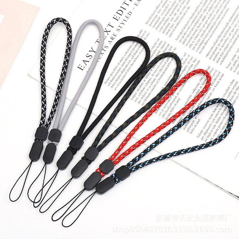 YYX Adjustable Hand Wrist Strap Phone Lanyard Colorful Nylon Hand Wrist Straps for Mobile Phone