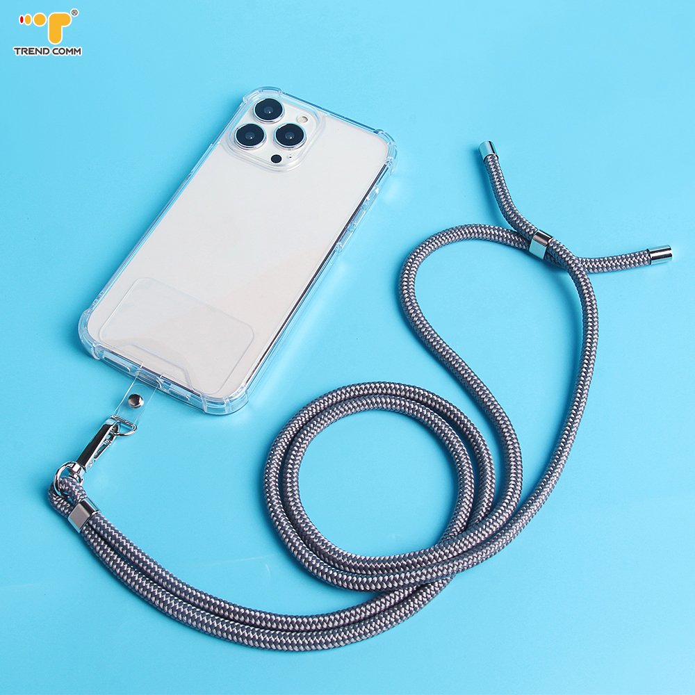 Newest Short Korean Mobile Holder Lanyard Universal Crossbody Cell Phone Strap Cute Lobster Clasp Case PPM Material for iPhone