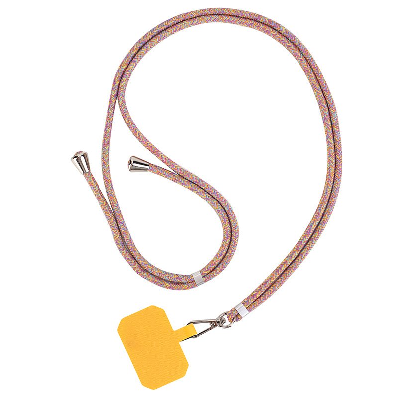 Factory Wholesale 6mm Adjustable Phone Lanyard, Anti-Lost Neck Strap, Crossbody Bag Cord, Outdoor Portable Mobile Phone Strap