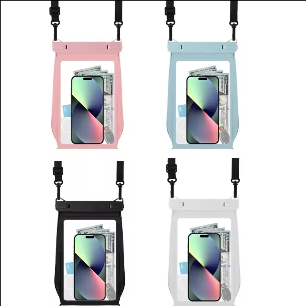 IPX8 Swimming PVC Waterproof Mobile Phone Bag Pouch Universal floating diving Waterproof Phone Case