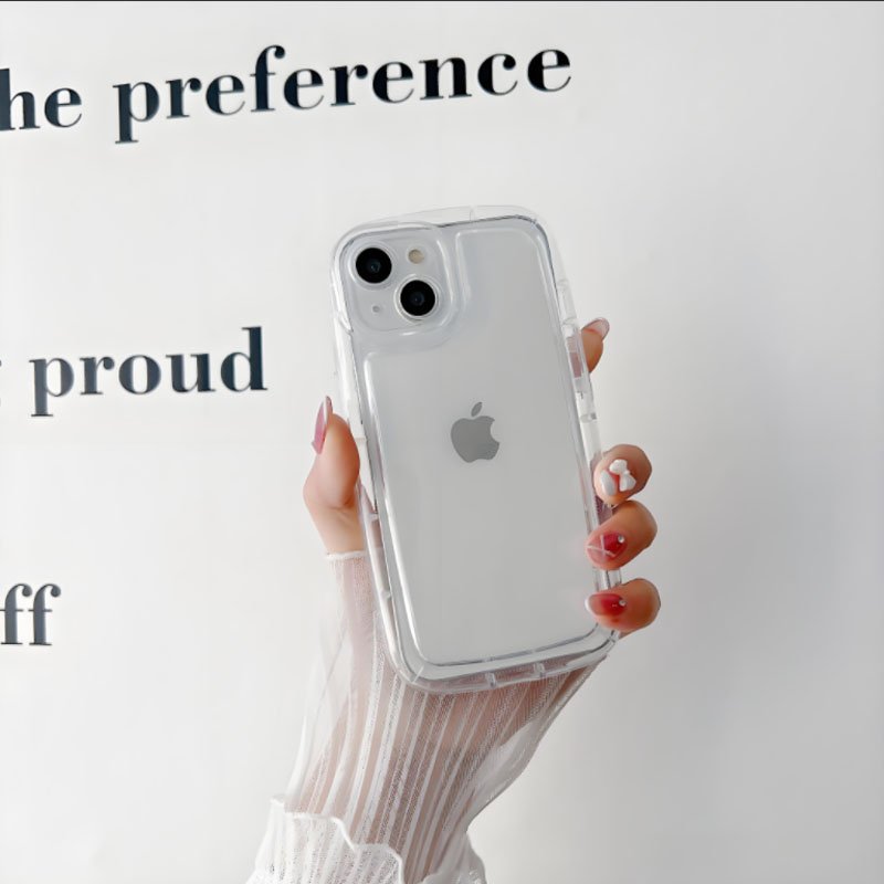 Factory Price Soft TPU Squeeze Clear Cell Mobile Phone Case For iPhone 15, iPhone15 For iphone12 13 14 15 Pro Max X Plus xr xs