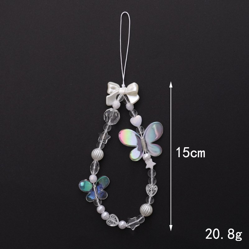 wholesale Customized Waist Lanyard Cord String Strap Universal Mobile Charm Hook Cell Phone Charms Beads for Airpods Cover
