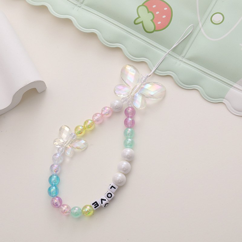 wholesale Customized Waist Lanyard Cord String Strap Universal Mobile Charm Hook Cell Phone Charms Beads for Airpods Cover