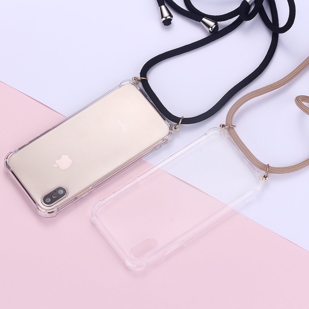 Strap Cord Chain Phone Fun Necklace Lanyard Mobile Phone Case for Carry Cover Case to Hang For iPhone XS Max XR X 7Plus 8Plus