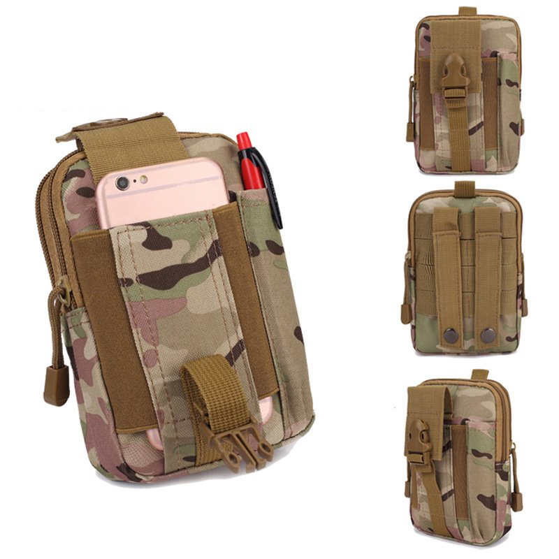tactical Water-resistant sports multi-function bag tactical outdoor running mobile phone pouch