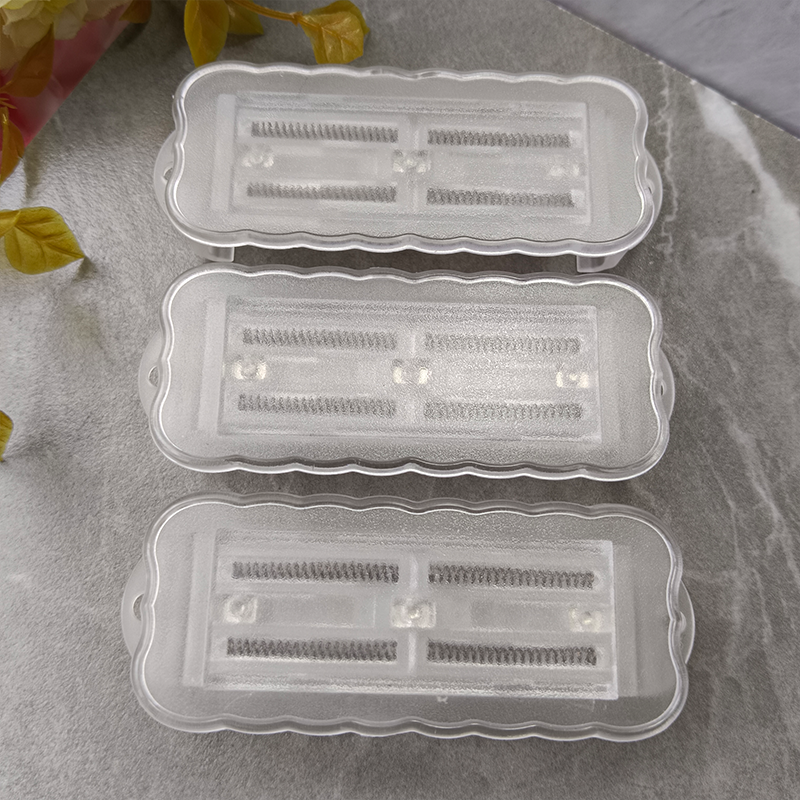 Mobile phone back clip wave transparent PC clip DIY material hanging rope telescopic clip phone accessories