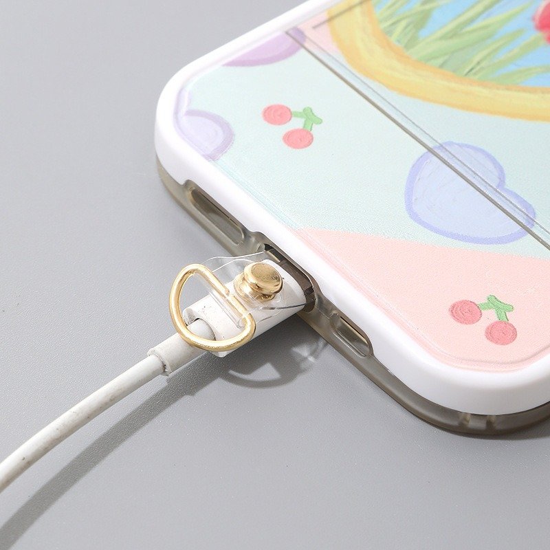 New Environmentally Friendly PVC Transparent Patch For Mobile Phone Straps Detachable Anti Loss Clear T-Shaped Adaptor Pad