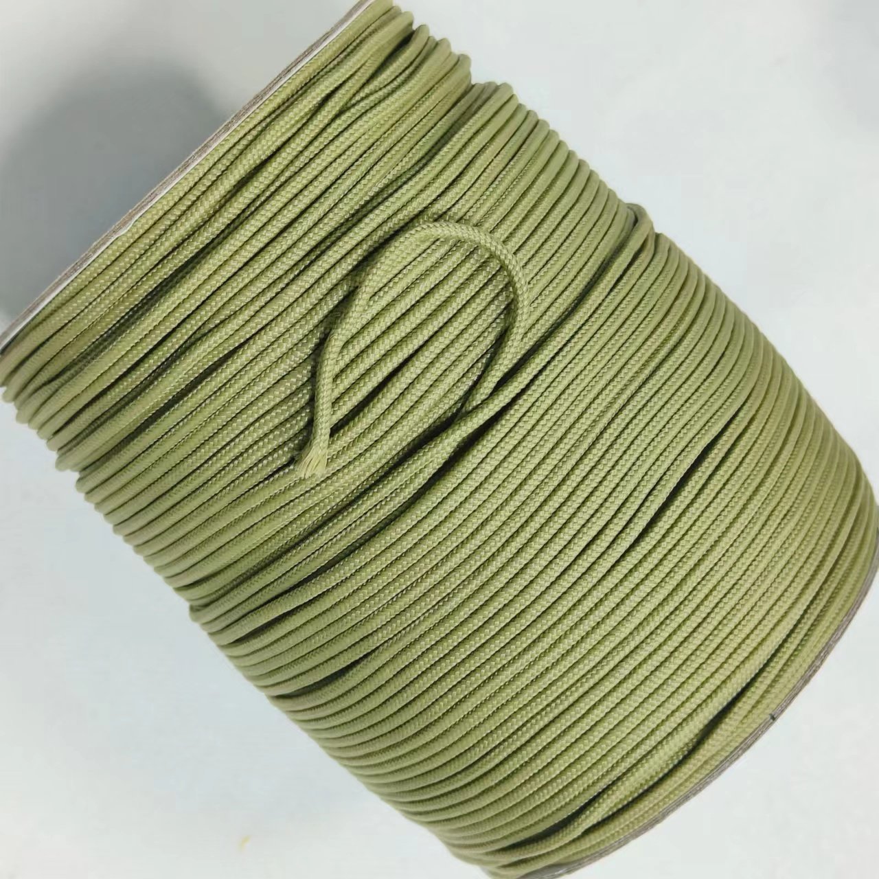 Synthetic Braided Nylon Solid Color Rope Cell Phone Hanging Lanyard Soft Nylon Cord For Neck Lanyard