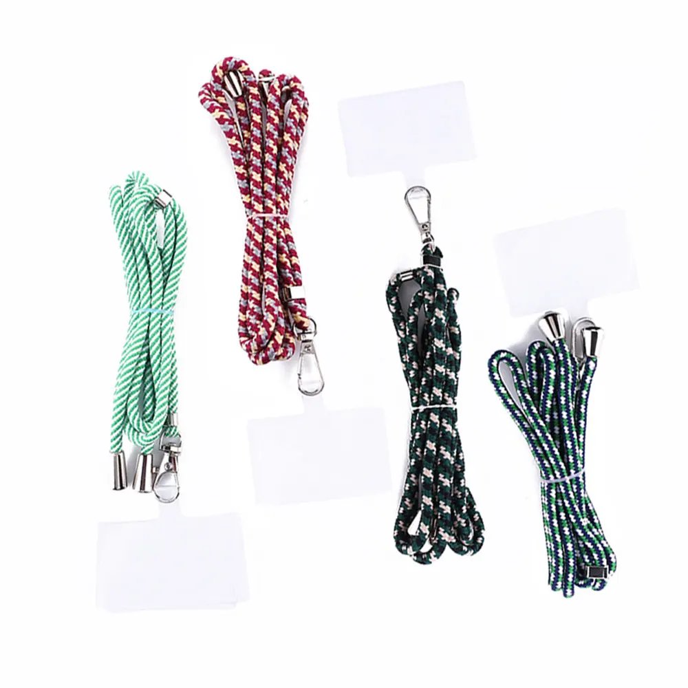 Universal Cell Phone Straps Lanyard Tether Patch Hook Phone Charm Chain Wrist Anti-Lost Mobile Phone Straps