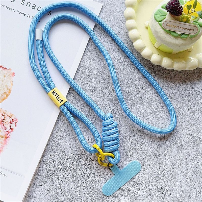 Simple Adjustable mobile phone universal lanyard Crossbody rope Mobile phone long lanyard Shoulder strap rope lanyard neck rope
