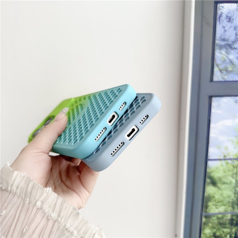 heat dissipation design gradient color magnetic phone case for iphone 15 14 13 12 pro max for iphone 15 pro protective case