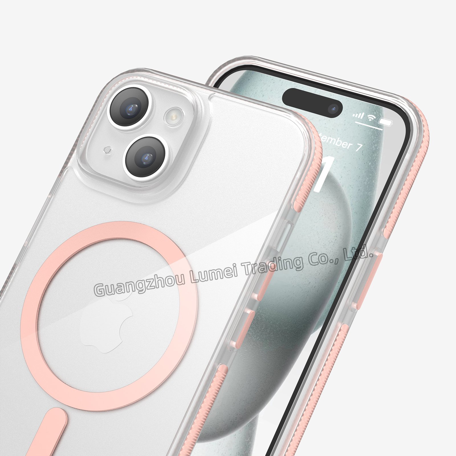 Shockproof TPE Bumper Designer for iPhone 16 Case Magnetic Mobile Accessories Case for iPhone 16 Pro Max 15 14 Slim Phone Cover