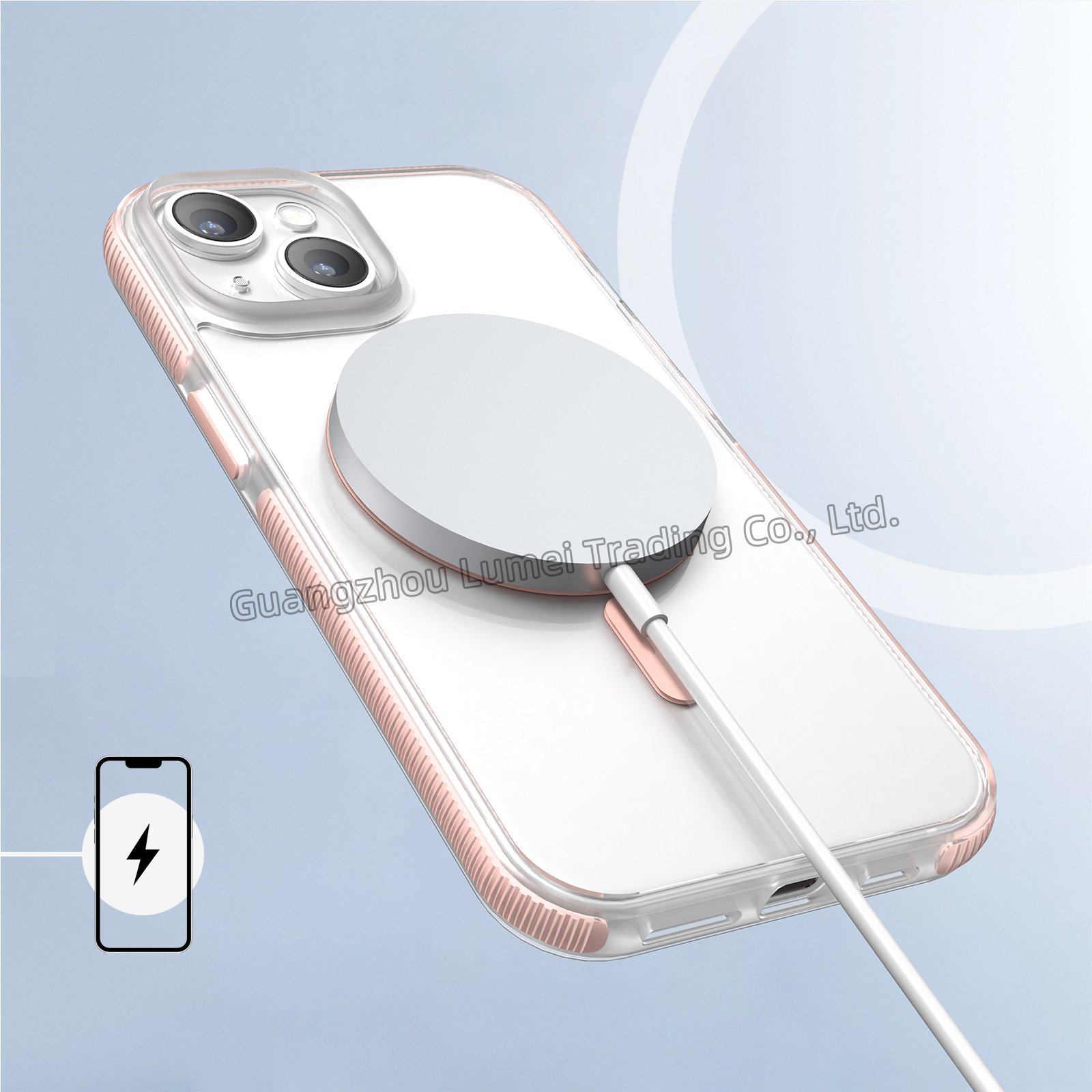 Shockproof TPE Bumper Designer for iPhone 16 Case Magnetic Mobile Accessories Case for iPhone 16 Pro Max 15 14 Slim Phone Cover