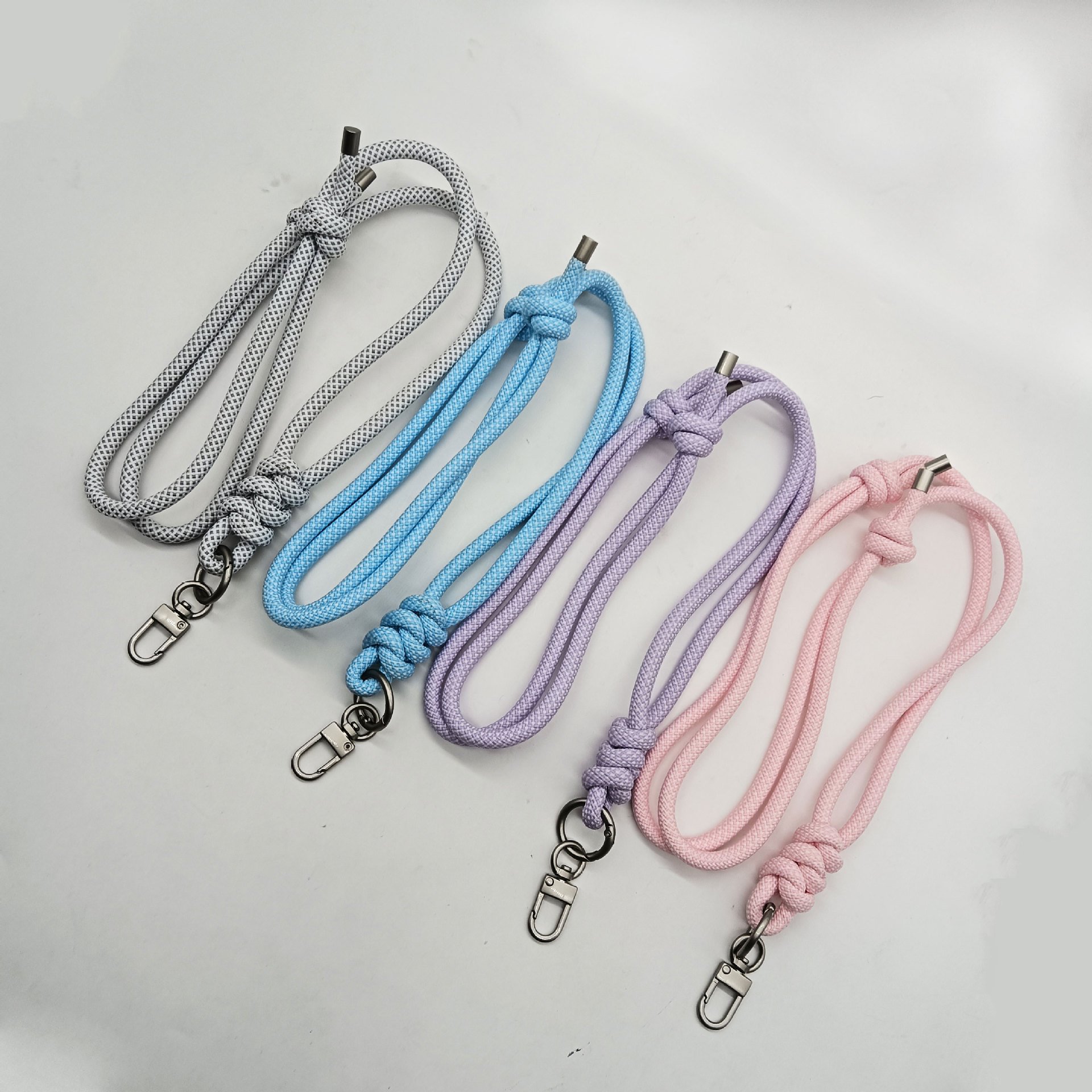 Universal mobile phone lanyard neck wear strap keychain rope with phone tether patch Logo Customizable Mobile Phone Lanyard