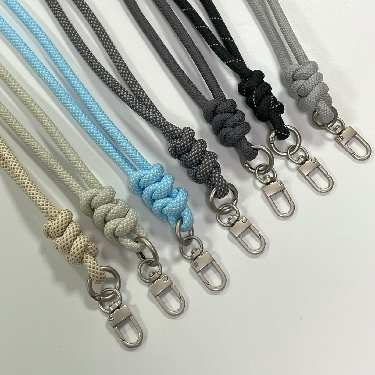 Universal mobile phone lanyard neck wear strap keychain rope with phone tether patch Logo Customizable Mobile Phone Lanyard