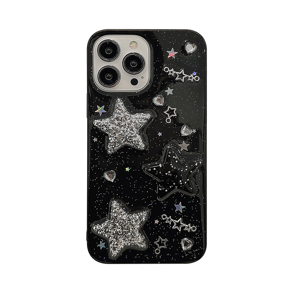 Star Style Decoration Mobile Cell Shell Phone Case Covers For Iphone 11 12 Case 13 14 15 11 12 pro max Ladys