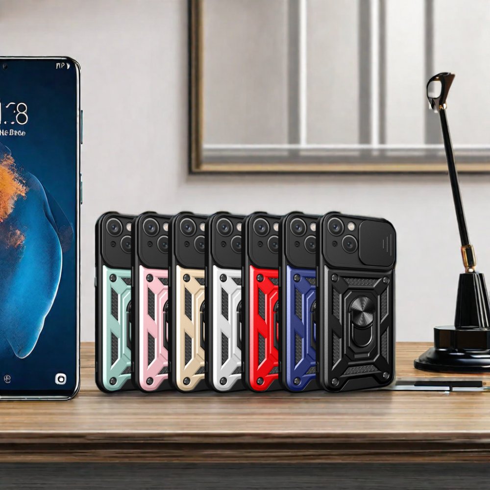 Most Fashion Magnetic Holder Mobile Phone Case with Rotated Ring Stand For iPhone 16 15 14 13 12 Plus Pro Max