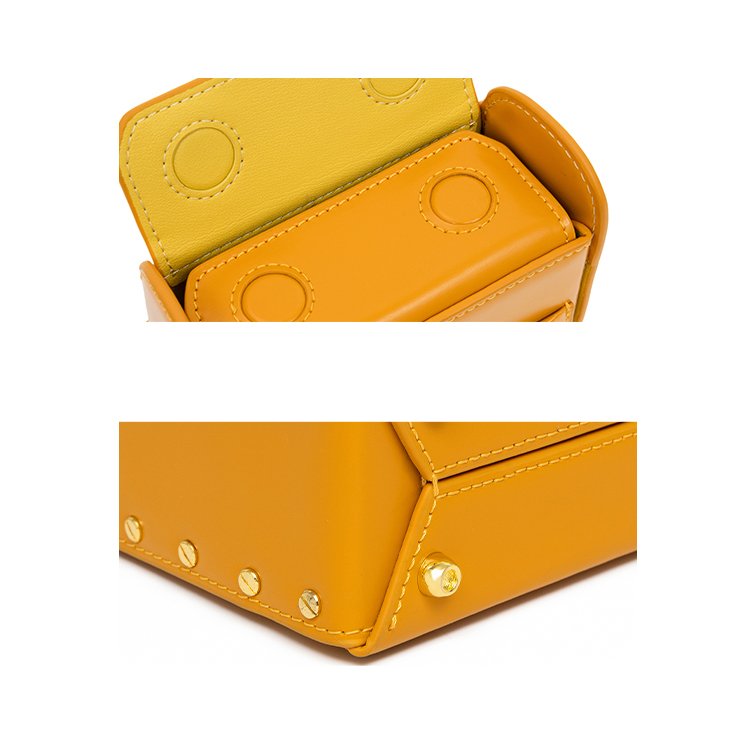 Paparazzi PA0379 Fashion Trendy Small Pu Leather Chain Strap Cell Phone Crossbody Bag With Pearl Chain
