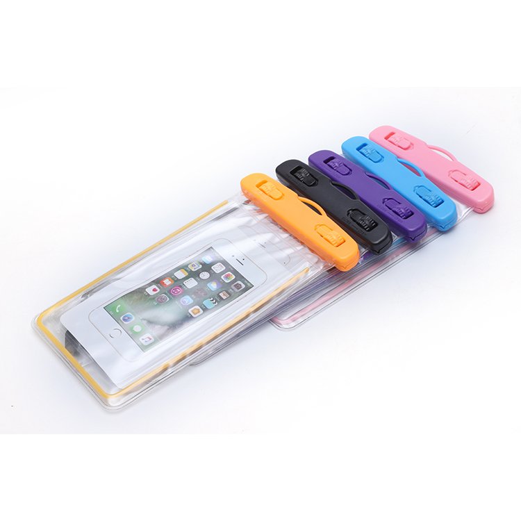 Universal floating clear pvc waterproof phone case with strap cheap water proof mobile phone bag pouch for cell phones