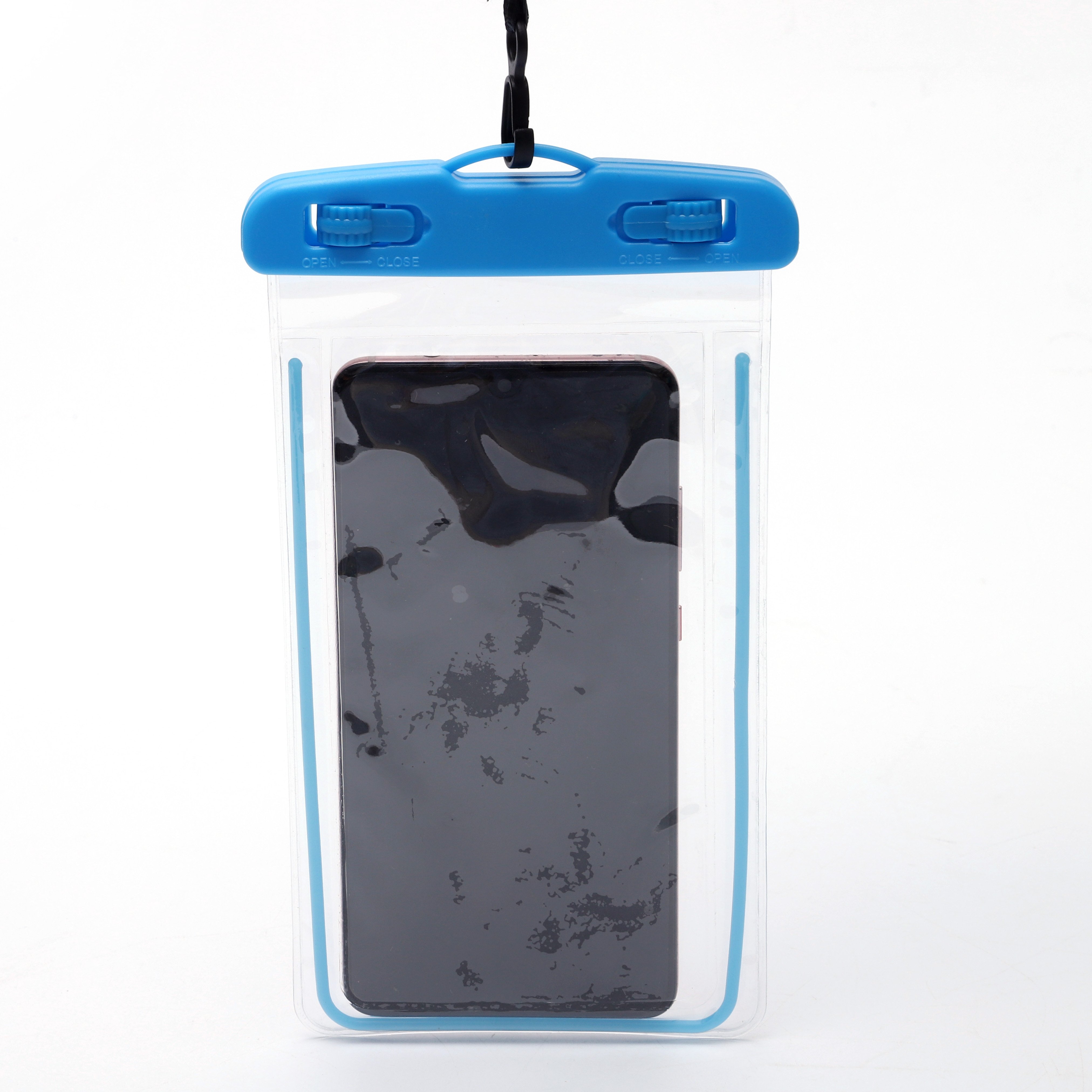 Universal floating clear pvc waterproof phone case with strap cheap water proof mobile phone bag pouch for cell phones