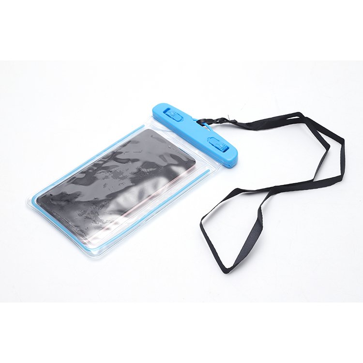 Universal floating clear pvc waterproof phone case with strap cheap water proof mobile phone bag pouch for cell phones