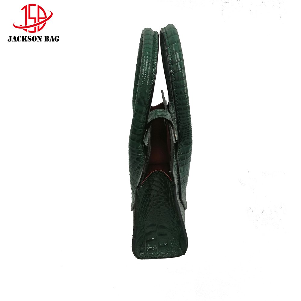 Crocodile Leather Crossbody Shoulder Bag for Women Ladies Handbag Embossed Crocodile Pattern on The Original Leather Easy Carry