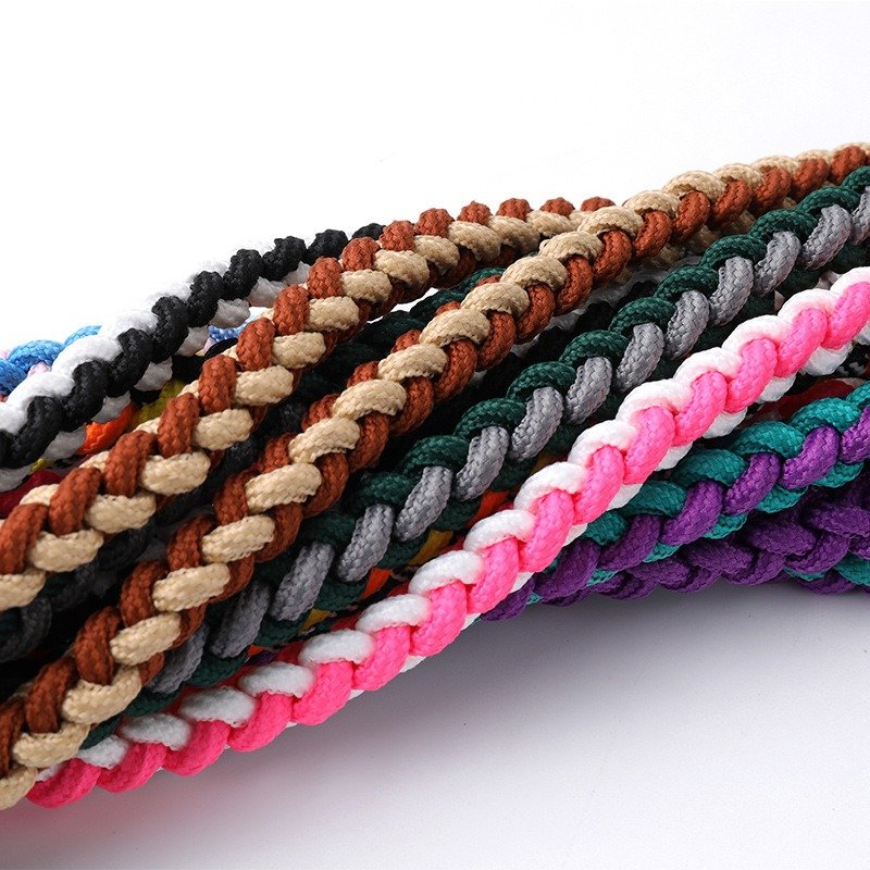 Color Braided Mobile Phone Cord Cross Strap Rope Woven Sturdy Camera Lanyard Neck Rope Men Women Durable Phone Necklace Patch