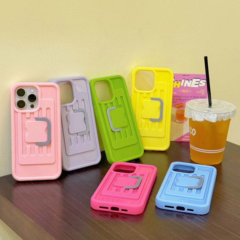 New Suitcase Phone Case for iPhone 15 Pro Max 11 12 13 14 Cute Girls Women Make UP Bag Box Cosmetic Bag Lanyard Phone Cases