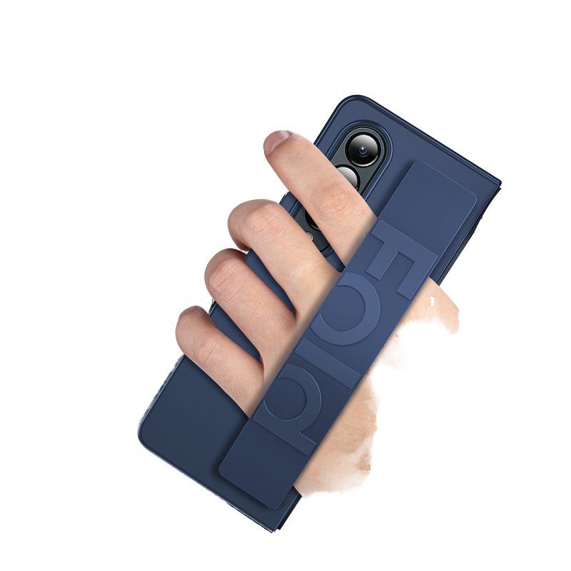 Shockproof hand strap skin feel mobile phone case for Samsung Galaxy Z fold 3/4/5/6