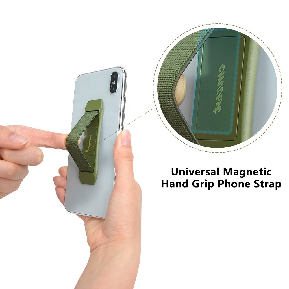 Low price good quality elastic cell phone hand belt finger grip band hand strap universal phone holder for tablet