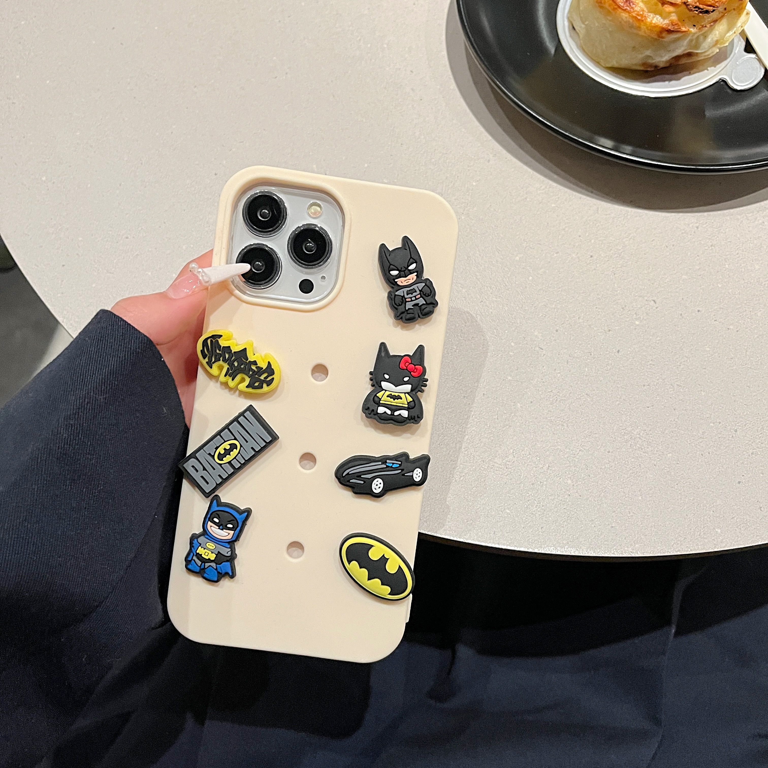 Geili Shockproof Fashion Back Cover Cartoon Diy Silicone 3d Cute Mobile Phone Case For phone 14 Pro Max 13 Pro