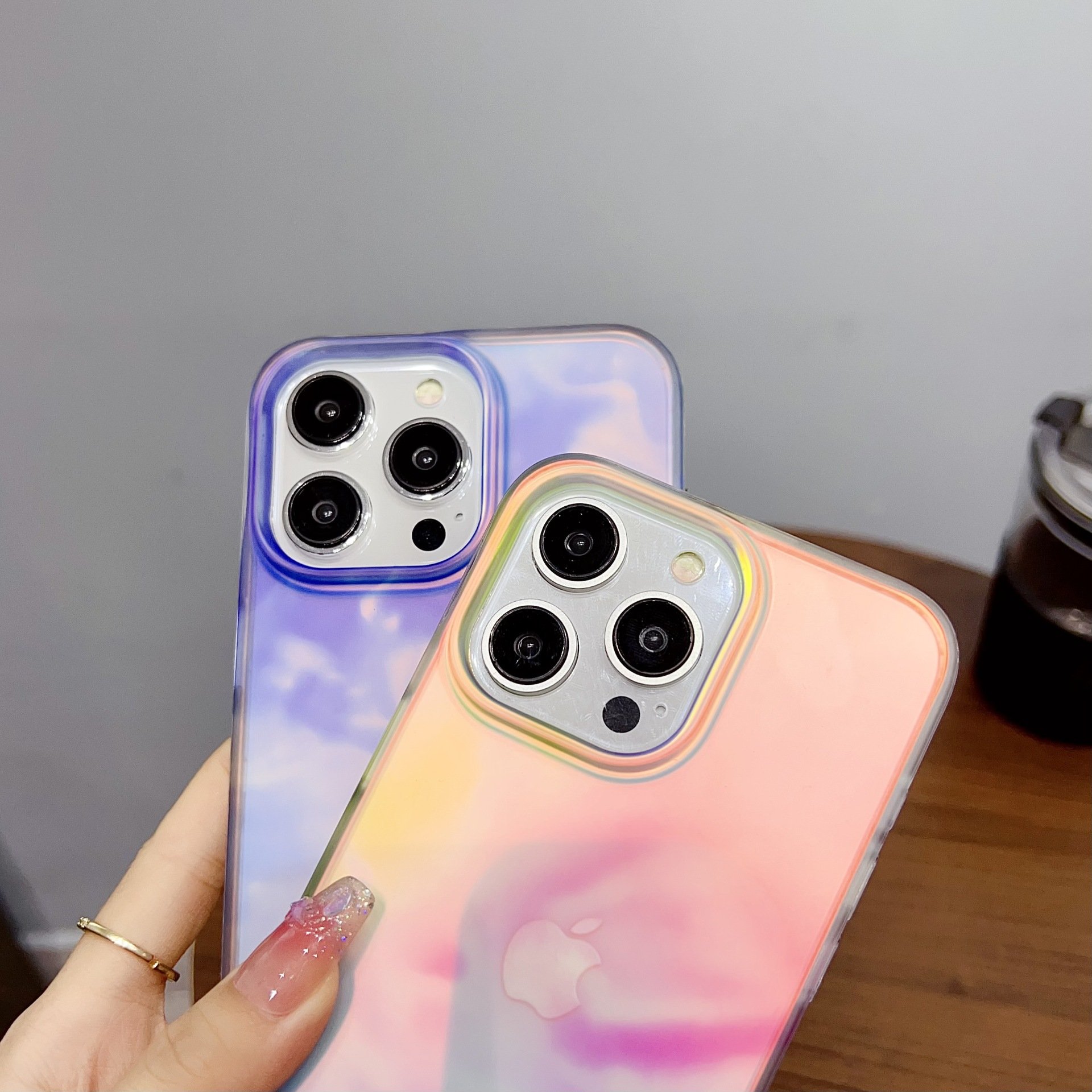 2024 Magnetic 16 ProMax Colorful changing phone Cover 15 Anti Drop 13 Hard PC 14 For Iphone 16 ProMax Mobile Phone Case