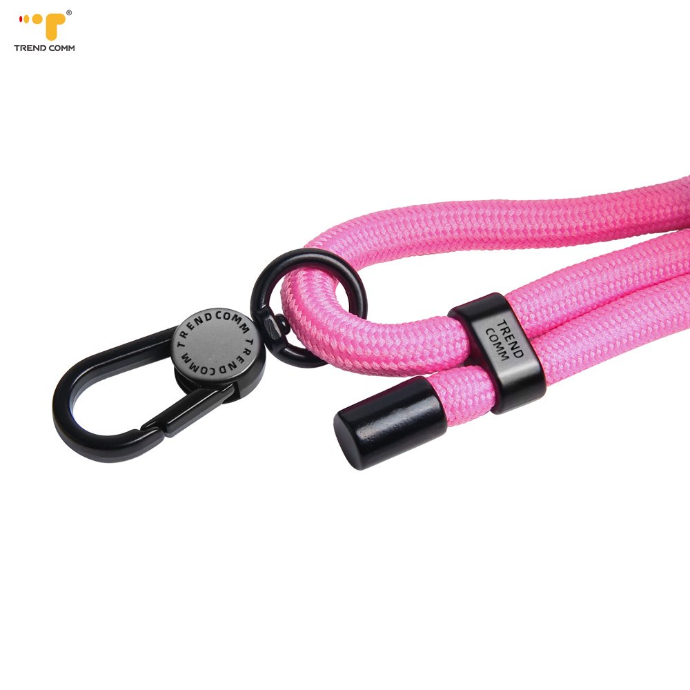 Adjust Length Polyester Crossbody Phone Strap Fashion Sports Style Mobile Phone Chain Hanging Lanyard