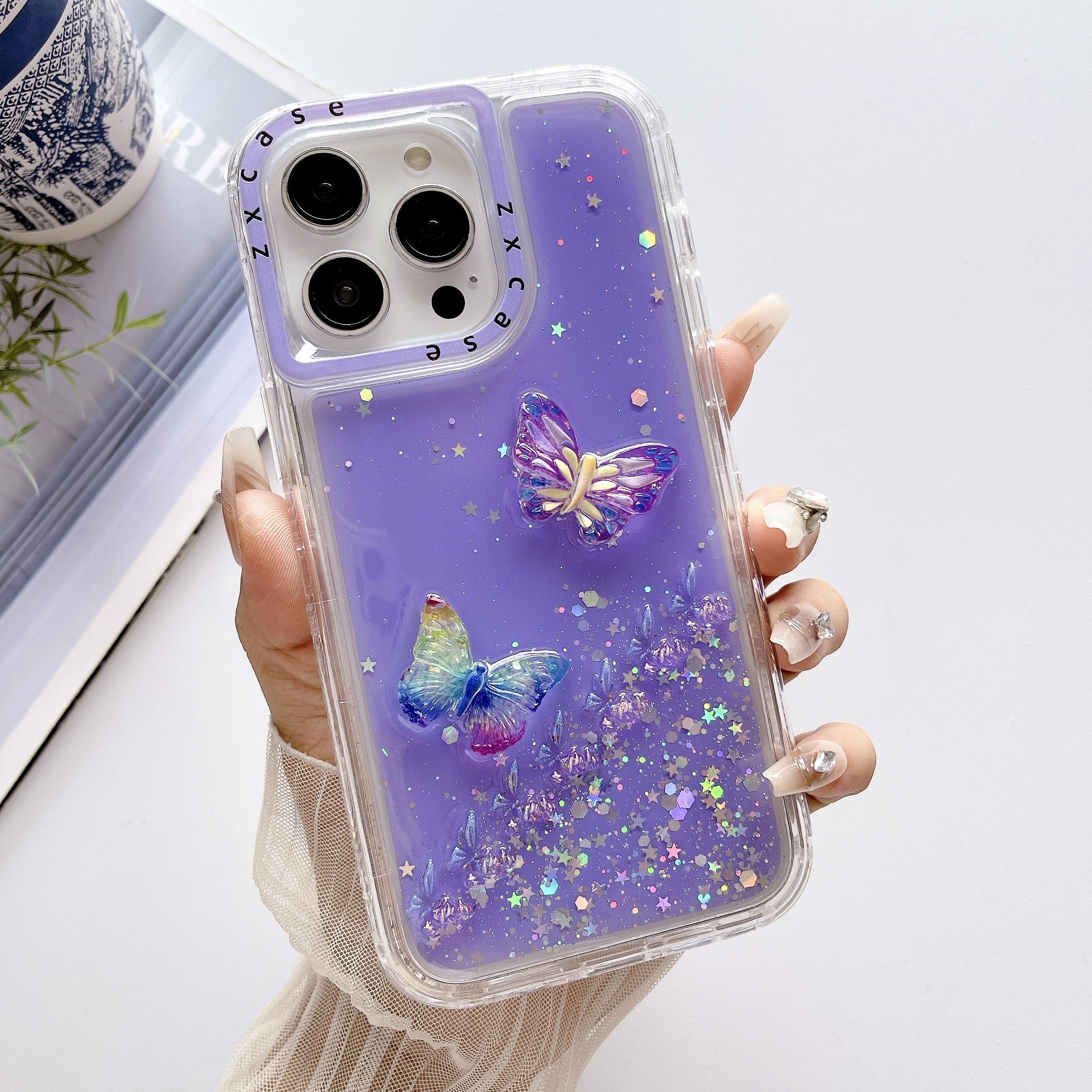 INS DIY Girls Smartphone Case For iPhone 16pro max/s 23 ultra samsung galaxy a15 mobile phone cover