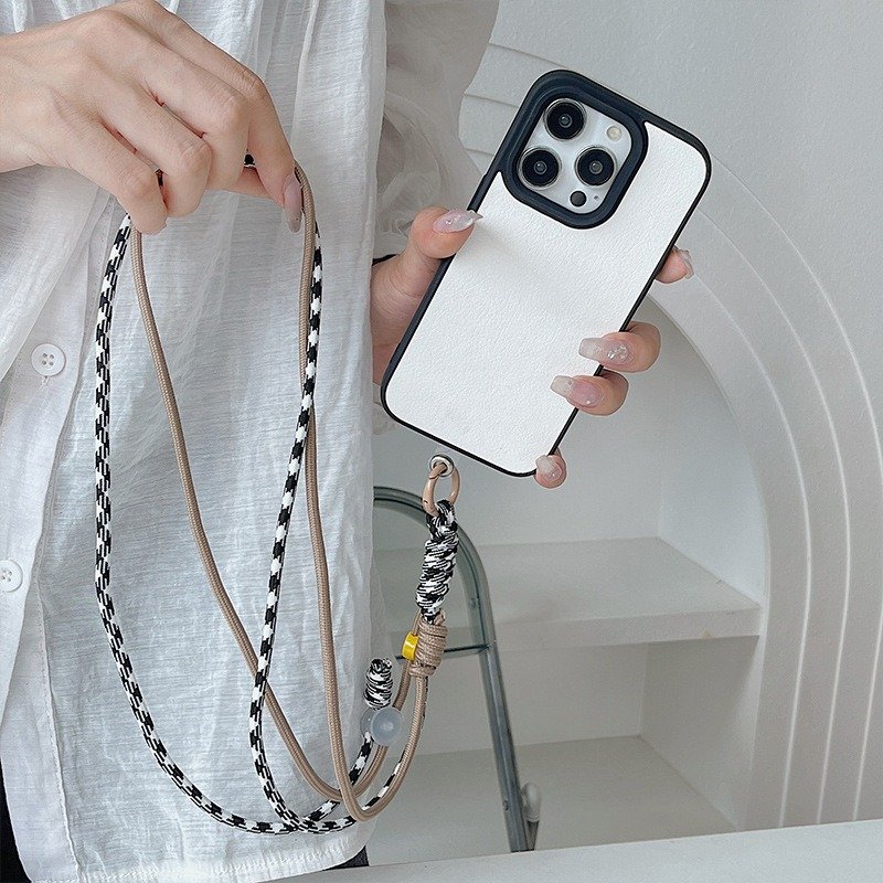 Mobile Phone Crossbody Hanging Rope Outdoor Climbing Camera Earphone Strap Anti Loss Neck Adjustable Phone Necklace Lanyard