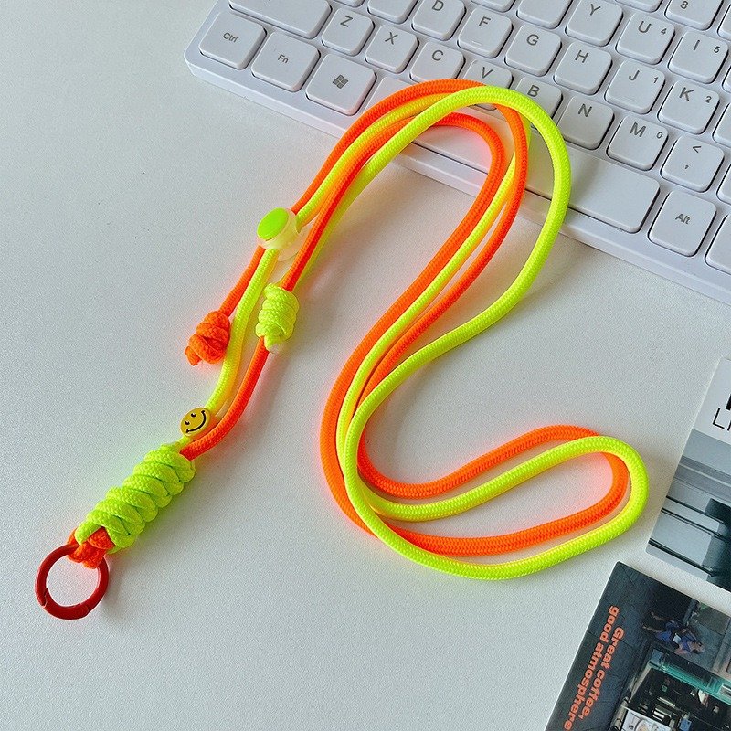 Mobile Phone Crossbody Hanging Rope Outdoor Climbing Camera Earphone Strap Anti Loss Neck Adjustable Phone Necklace Lanyard