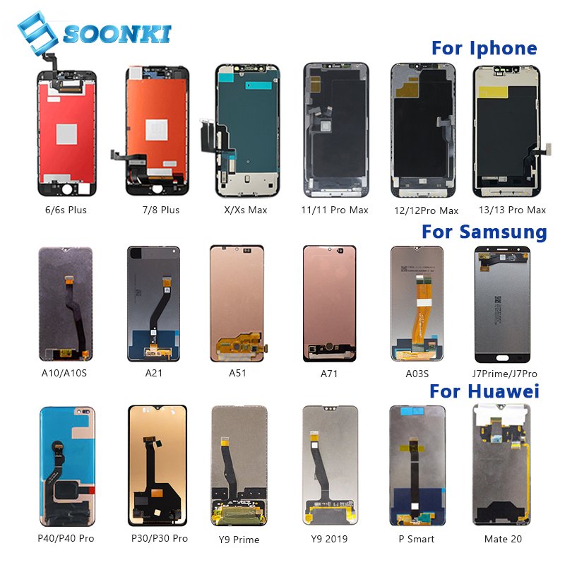 Mobile phone lcds replacement screen for iphone 6 7 8plus X 11 12 13 14 pro max display oled,cell phone screen lcd for iphone X