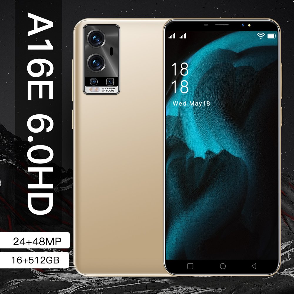 2024 Original Smart Phone 5G Medome Brand New Amsung Galaxay A16E 16G 512G 6.0in Mobile Phone Android Celular Telefon Low Price
