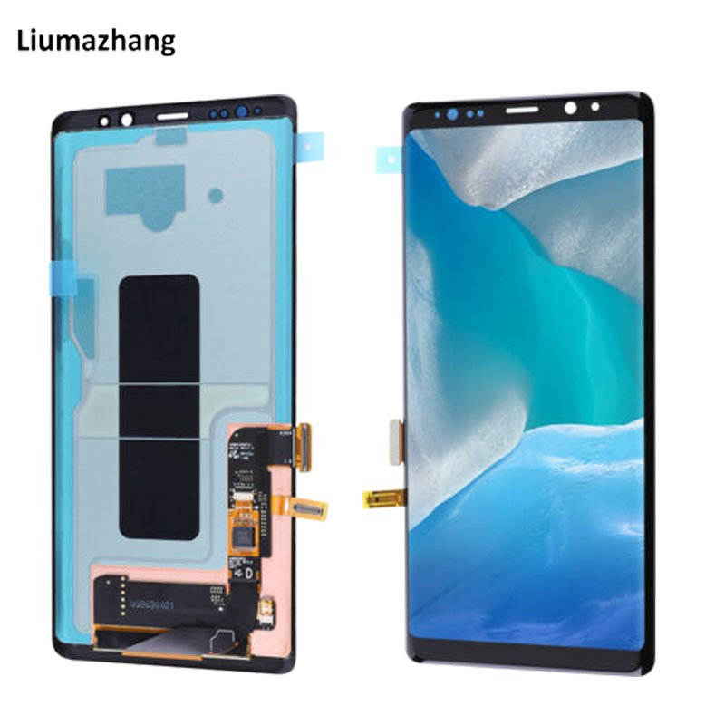 Original Super AMOLED Mobile Phone LCD For Samsung Galaxy Note 8 N9200 N920A N920F Display Screen With Digitizer