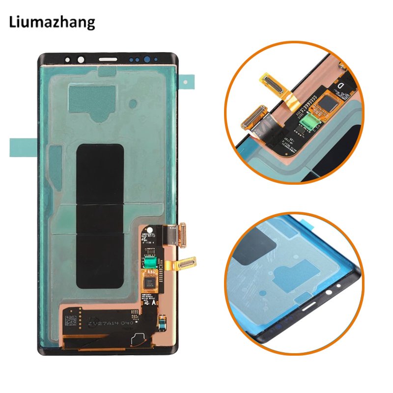 Original Super AMOLED Mobile Phone LCD For Samsung Galaxy Note 8 N9200 N920A N920F Display Screen With Digitizer