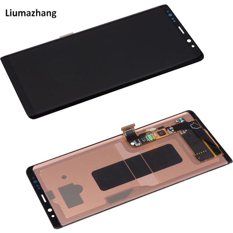 Original Super AMOLED Mobile Phone LCD For Samsung Galaxy Note 8 N9200 N920A N920F Display Screen With Digitizer