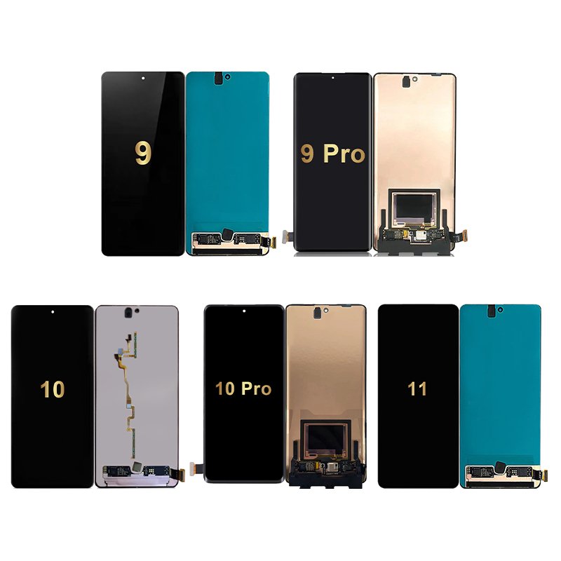 Mobile Phones Lcds For Vivo For iQOO 3 5 7 8 9 9T 10 11 Pro Neo 3 5 6 7 8 SE Pro U5 Z1 Z1x Z3 Z5 Z5x Z6 Z7 Z7s Z7X Touch Screen