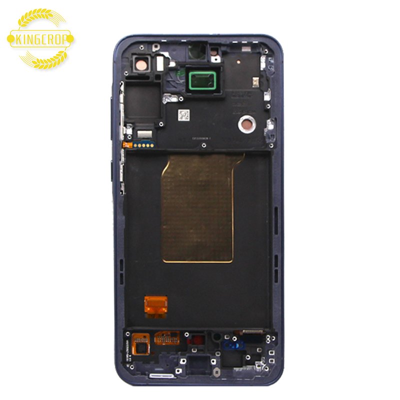 Super Amoled For Samsung Galaxy A55 A556 Mobile Phone LCD, For Galaxy A55 Touch Screen, For Samsung A55 Display With Frame Parts
