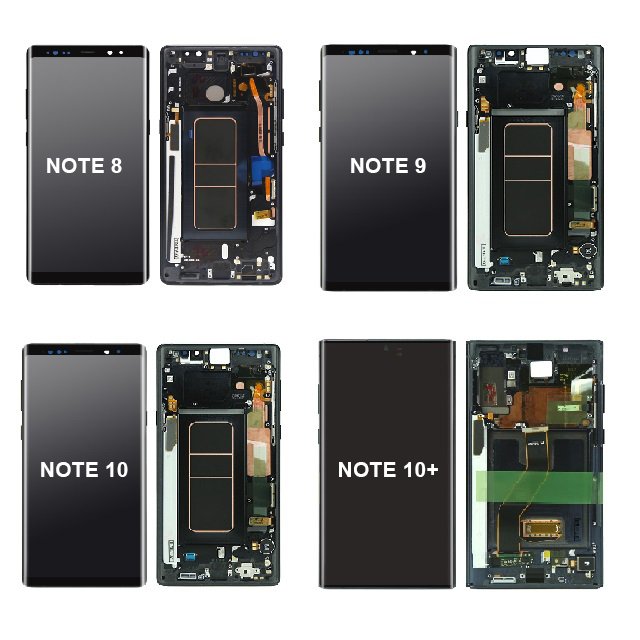 Lcd Display For Samsung For Galaxy Note 8 N950 N920 Note 2 3 4 5 8 9 10 Plus Lite 20 Ultra Edition Screen Touch Digitizer